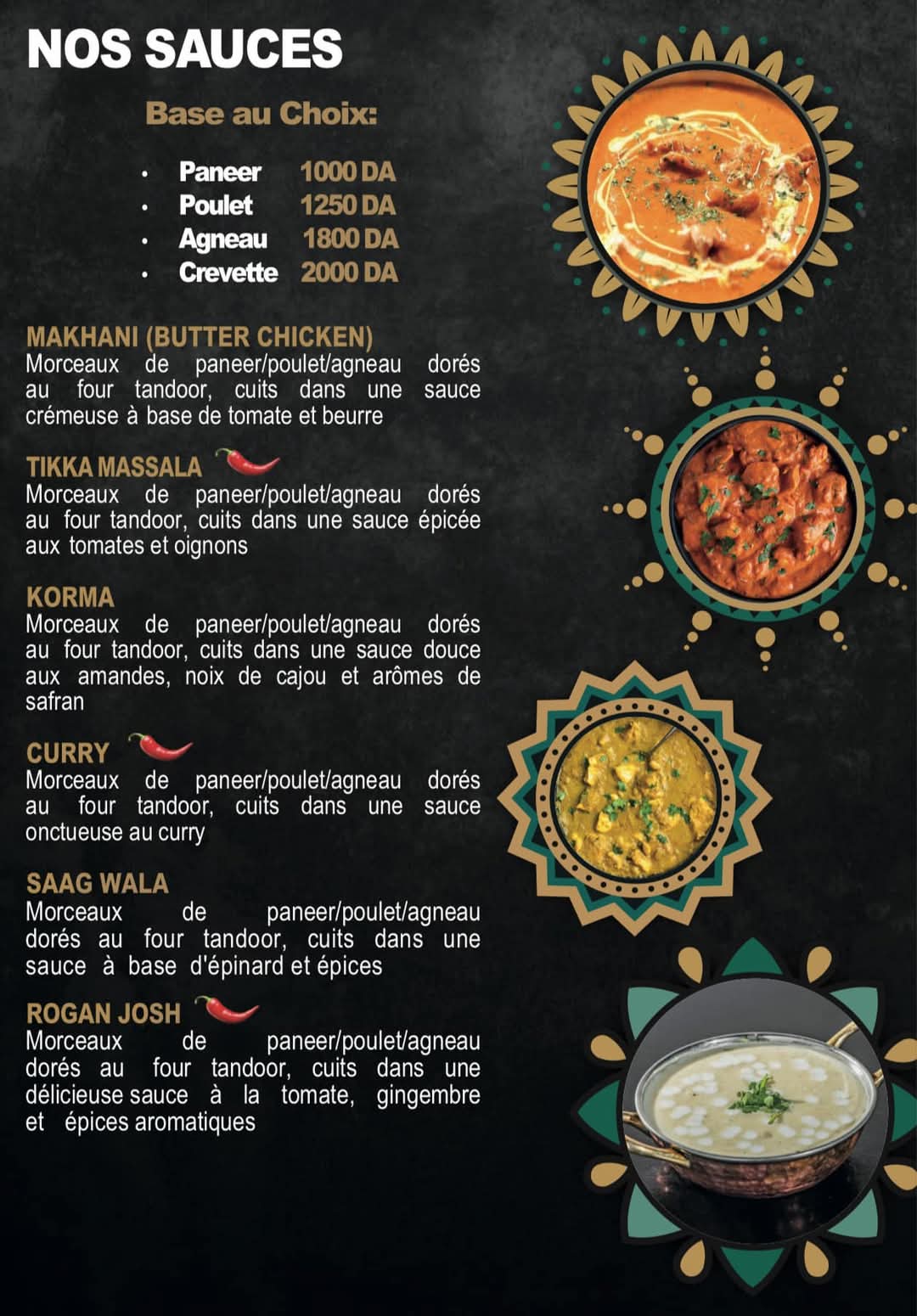 menu picture