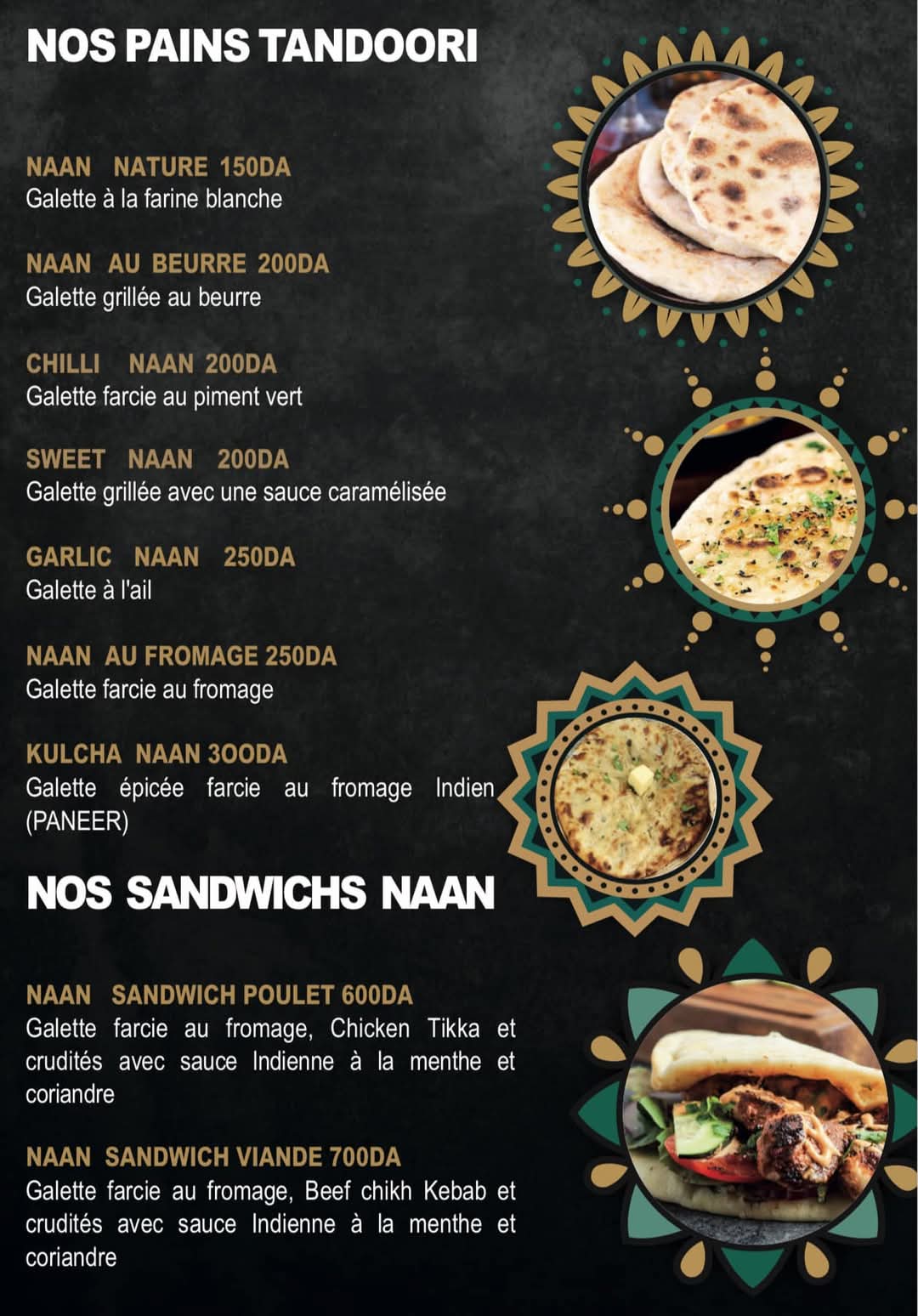 menu picture
